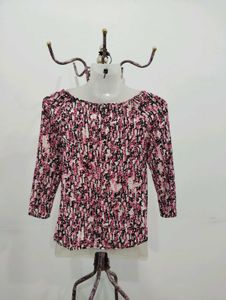 Mango 3/4 Sleeve Top