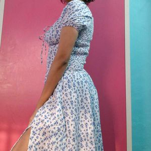 Floral Print Midi Dress