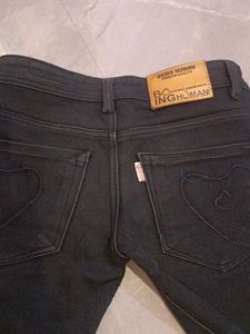 Black Denim Skinny Jeans