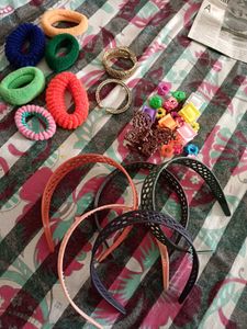 Hairband, Clucher &amp; Rubber Band