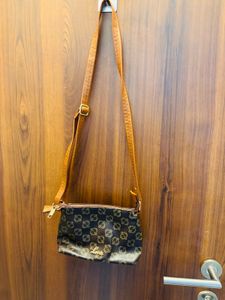 Lavie Brown Crossbody Bag