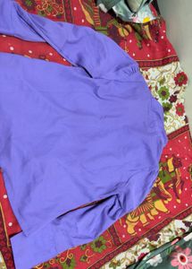Tokyo Talkies Purple Casual Shirt