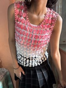 Ombre crochet top