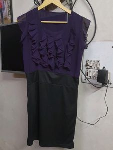 Black &amp; Purple Dress