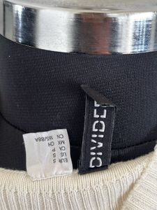 White Ribbed Mock Neck Crop Top