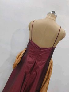 Elegant Maroon Ethnic Gown