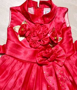 Cute Red &amp; White Dress Combo