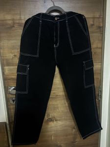 Black Cargo Pants