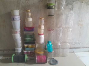 Plastic Jars To Store Masalas And More