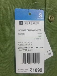 Green Buffalo Polo Shirt