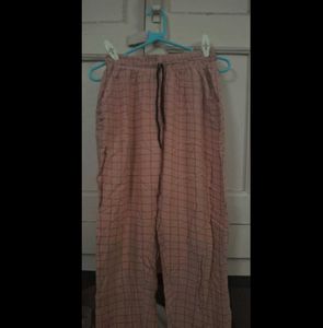 Pink Plaid Lounge Pants