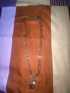 Chanel Logo Multilayer Y2K Chain Necklace