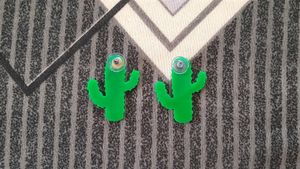 Cactus 🌵 Shape Acrylic Earrings