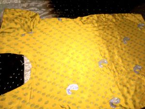 combo satin silk suit