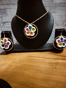 Crochet Jwellery Set