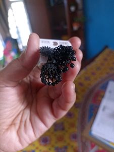 Stylish Black Jhumka Earrings