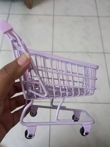 Miniature Shopping Cart