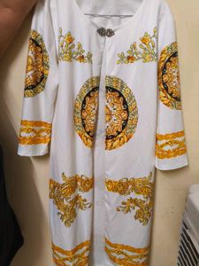 Versace Style Duster Coat