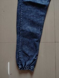 DENIM JOGGERS