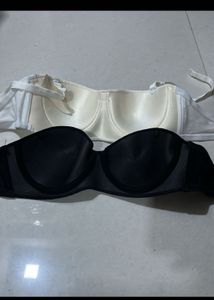 Bra : Beidge &amp; Black Combo