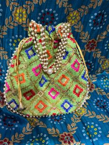 different Embroidered Potli Bag-1 piece