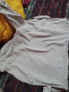 Patterned Long Sleeve Top