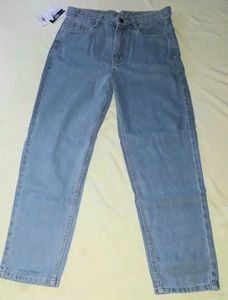 Light Wash High-Waisted Jeans