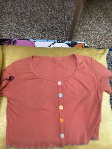 Lettuce Hem Crop Top