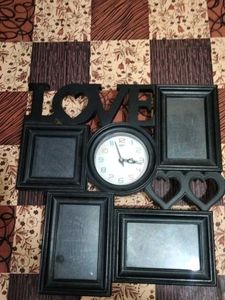 Love Photo Frame Clock