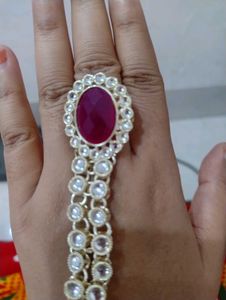 Statement Ring Bracelet
