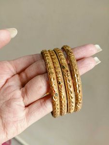 Gold Plated guaranteed Bangles