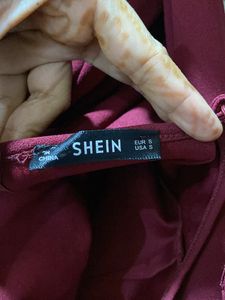 Maroon Bodycon Dress
