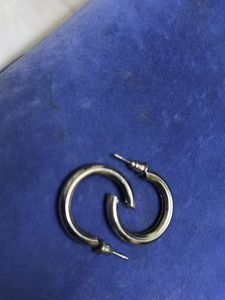 Silver Hoop Earrings