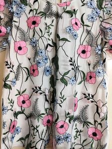 Floral Embroidered Top