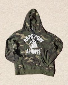 aape by a bathing ape Rare Hoodie🩶