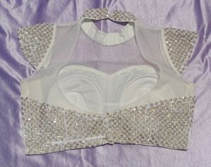 White Pearl Desiner Blouse 🤩🔥 Very Low Price