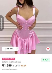 Cute Pink Party Dress