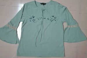 Floral Embroidered Top