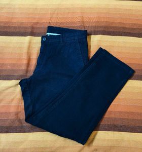 Blackberry Men Blue Cotton Mix Trouser