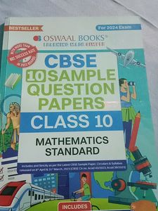 Oswal Sample Paper Class 10th