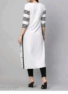 Elegant Embroidered Kurta