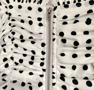 Polka Dot Crop Top