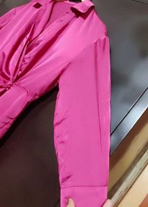 Rose Color Dress For Girl Or Women 36 Bust
