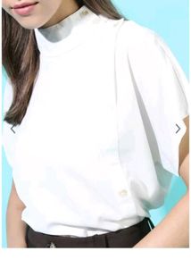 White Solid Top