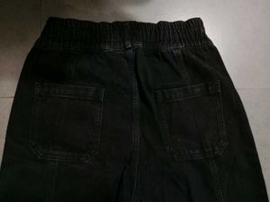 Black Jogger Jeans