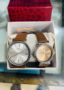 Fenix Couple Watch  With  Warranty
