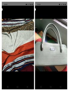Elegant Handbag And Scarf