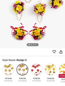 Brand New Haldi Jewellery Set