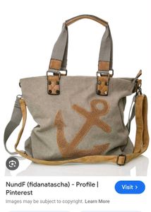NundF Anchor Tote Bag