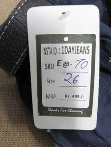 E@70 Size-26 Latest Slim Jeans